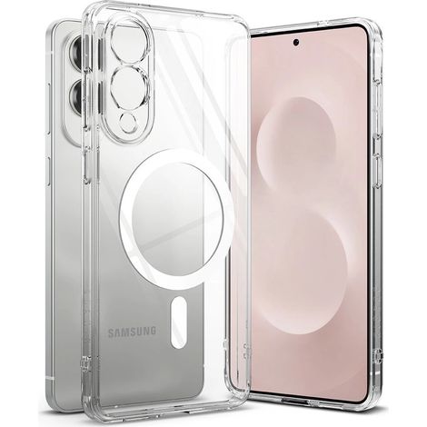 Funda magnética Ringke Fusion MagSafe para Samsung Galaxy S25 Edge - Transparente