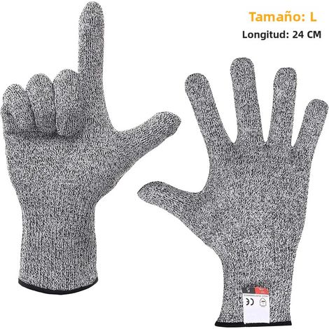 (L) Gants de sécurité de niveau 5 résistants aux coupures, résistants aux coupures et aux plis, polyvalents. (1/5)