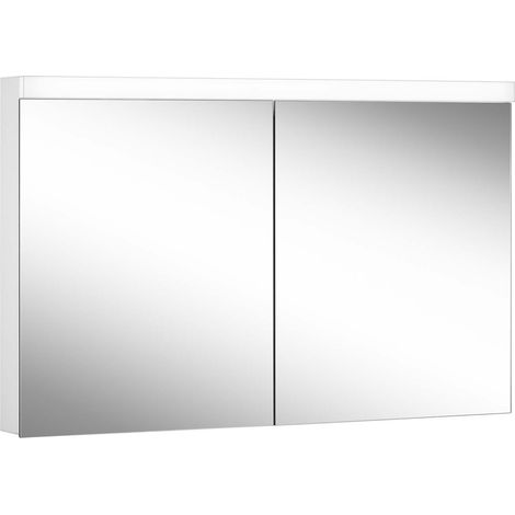 Schneider LOW basic LED Armoire de toilette avec éclairage, 2