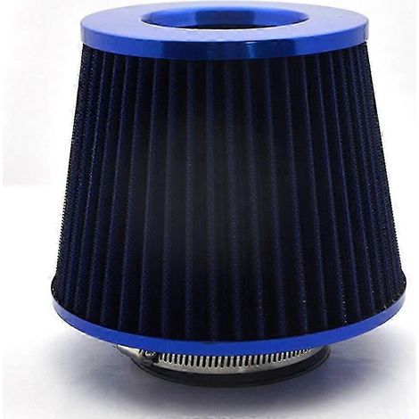 Filtres à air universels pour voiture 76 mm pour compresseur, kit d'admission d'air froid à haut débit, filtre à mailles coniques Sport Power (1/5)