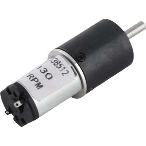 Moteur à engrenages planétaires micro électrique 12V DC 187 tr/min rapport 1:64 haute torsion réduction vitesse automatisée industrielle (1/5)