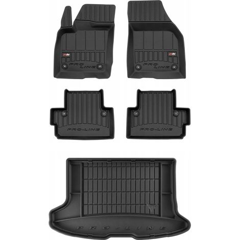 Juego de alfombrillas de goma 3D Volvo C30 HB 2006-2012 zn, bs (1/5)