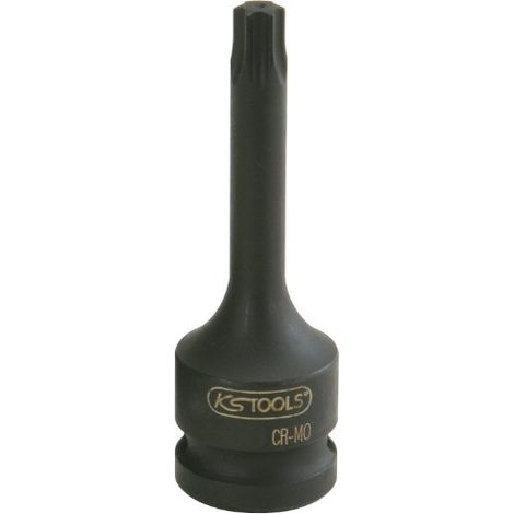 KS Tools 911.0920 Bussola per Avvitatori ad Impulsi per Viti TX, Lunga, T60, 1/2"