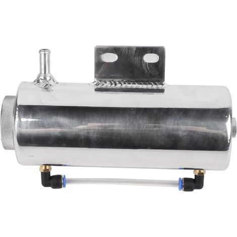 Refroidissement de réservoir de liquide de refroidissement de débordement d'alliage d'aluminium 500ML pour la prise d'eau de radiateur (1/5)