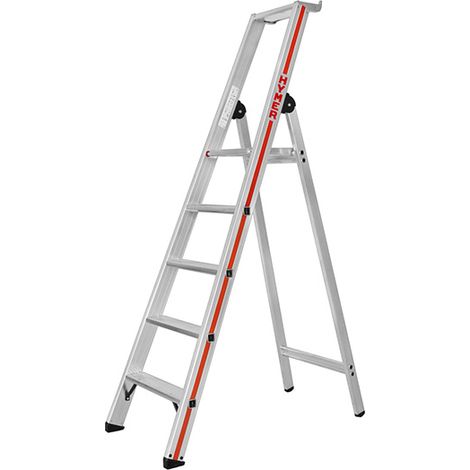 Escabeau 5 marches - Hauteur atteignable 3.16m - 8026/5
