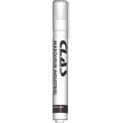 Marqueur délébile blanc tout support - EG 0021 - CLAS Equipements (1/2)