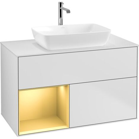 Villeroy & Boch F771HFMT Meuble sous-lavabo Finion F77 (1/2)
