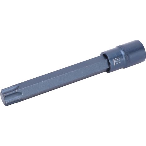 Embout de tournevis étoile en acier allié métrique pour clé 1/2x150xT70