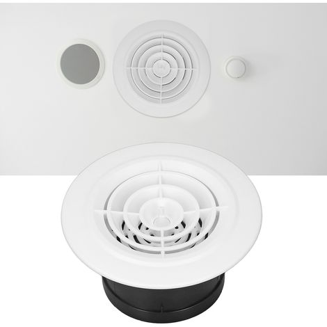 Évacuation d'air rotative réglable, 6 pouces (1/5)