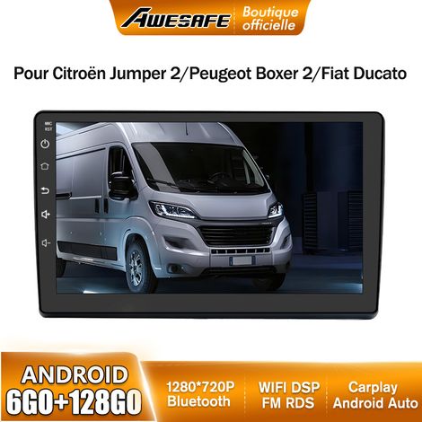 AWESAFE Autoradio Android 13 pour Fiat Ducato (2006-2015) 6Go+128Go 9''écran Tactile Bluetooth Carplay Android Auto GPS WiFi (1/5)