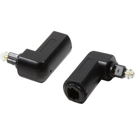 Toslink winkeladapter 90 grad