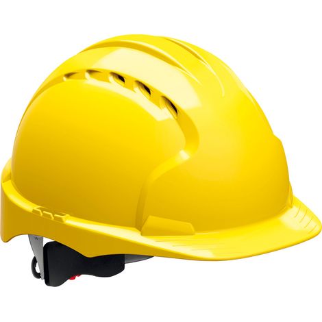 Casque de chantier EVO3 réglage a vis EN 397, jaune (1/3)