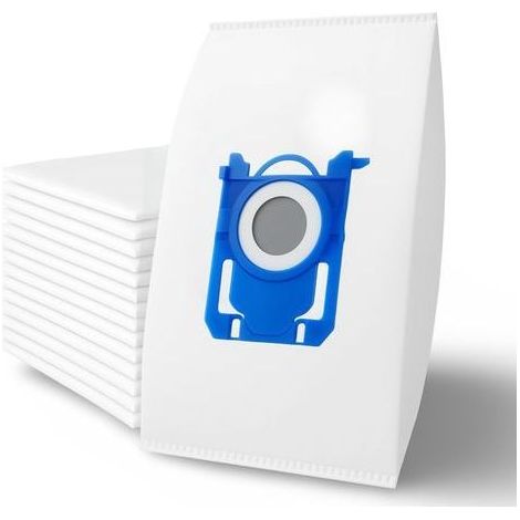 Sacs d’aspirateur - Lot de 10 - Compatibles avec aspirateurs Philips, AEG et Electrolux - Sacs S-BAG - Remplacement pour FC8021, GR201S et E200S - Accessoires pour aspirateur - Qualité premium