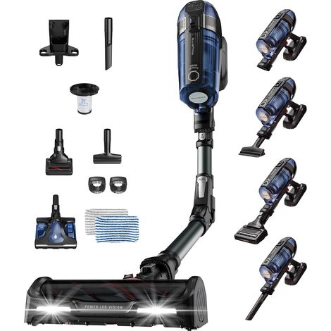 Aspirateur balai sans fil 2-en-1 avec lavage intégré