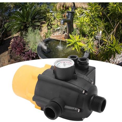Interruptor de control de presión para bomba de agua de 1,1 kW, resistente al agua y ajustable (220 V-240 V). (1/5)