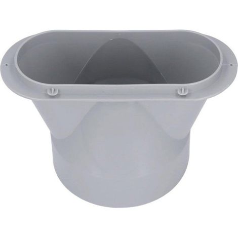 Raccord de tuyau d'évacuation pour climatiseur mobile - Ø130 mm - Adaptateur de tuyau d'évacuation - Raccord de tuyau d'évacuation (1/5)