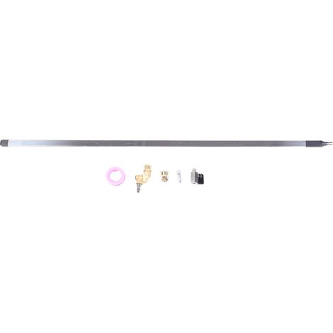Lance de nettoyage haute pression pour radiateur de voiture 39 pouces, double usage, pompe à air, outils de nettoyage pour camions avec 6 embouts. (1/5)