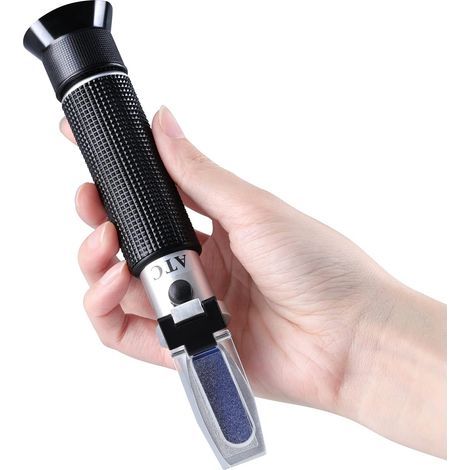 Dual Scale Salinity Refractometer, ATC Function, Specific Gravity Hydrometer, For Saltwater Aquarium (1/5)