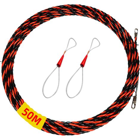 MINKUROW 50m Extractor De Cable Eléctrico A Través De La Pared Cable De Pesca De Acero Inoxidable (5 Mm) (1/5)