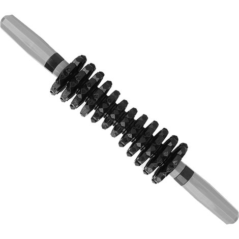 Bâton de massage musculaire en plastique, rouleau de yoga, outil de massage corporel pour soulager la douleur et la fatigue (1/5)
