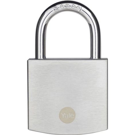 YALE Y120DB/50/127/2 Lucchetto 50 mm Stesse chiavi Argento Serratura a chiave (1/4)