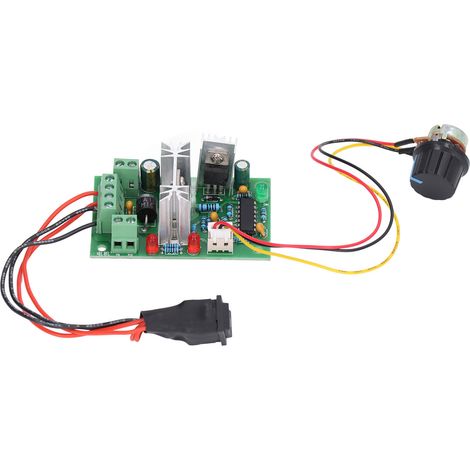 Contrôleur De Vitesse Moteur DC PWM 6V-30V 120W Avec Inversion Sens Marche Arrêt Pour Bricolage Électronique (1/5)