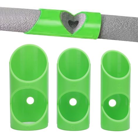 Schneidehilfe für ABS-Rohrisolierung – Set mit 3 Schaumstoff-Rohrschneidwerkzeugen für Bau- und Renovierungsarbeiten (1/5)