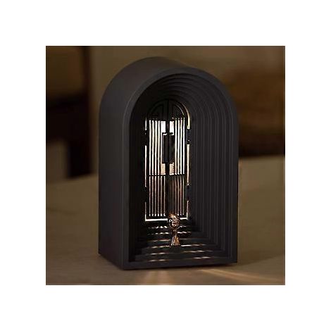 Lampe de chevet tactile, veilleuse LED portable à 3 niveaux d'intensité, lumière chaude, rechargeable par USB, idéale comme cadeau d'anniversaire pour femme. (1/5)