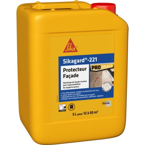 Impermeabilizzazione SIKA - Sikagard-221 Protettore di facciata - 5L