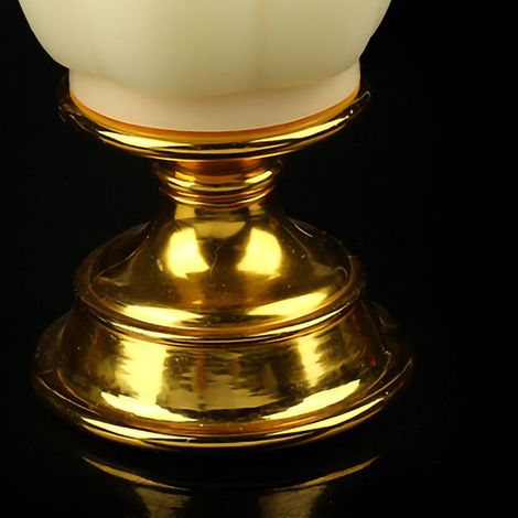 Lampes Lotus LED Bougie Simulée Flamme Fixe Lumière Chaude Décor Bouddha Fleur Lotus Taille Unique Beige (1/4)