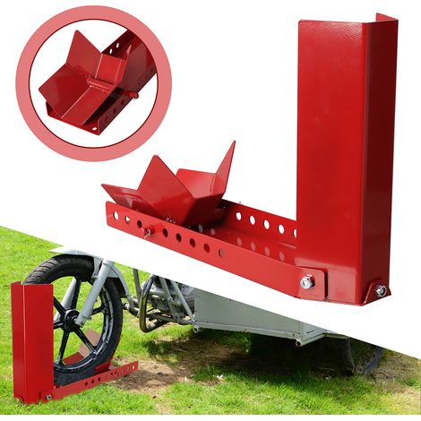 Wolketon 1 Stück Motorradständer Einstellbar Motorradheber Heber Montageständer Motorrad Montageständer Rot