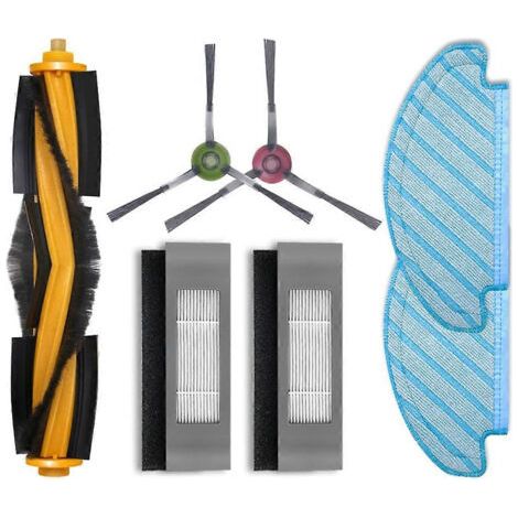 Filtre HEPA, brosse principale et pièces détachées pour aspirateurs hybrides Ecovacs Deebot OZMO 920 950 T8 T9 Yeedi 2