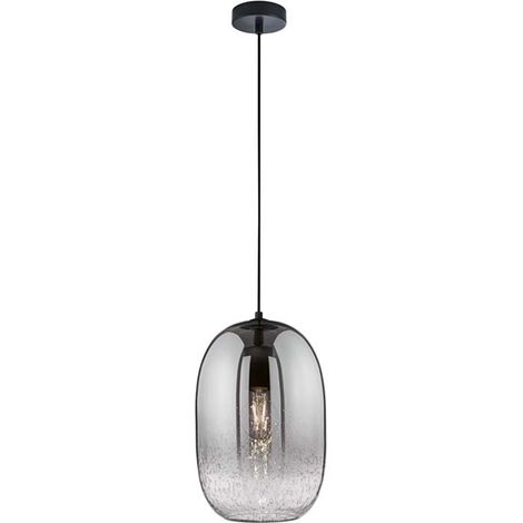 Lampe suspendue plafonnier rétro en verre, lampe de table à manger, lampe de salon (1/4)