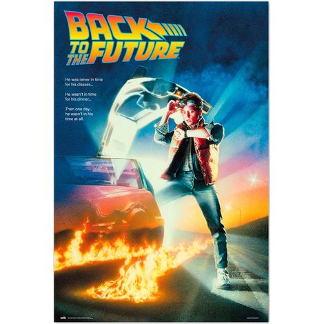 Poster zurück in die Zukunft 1