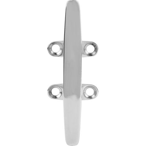 Bootsklampe aus hochglanzpoliertem Edelstahl, Sockel für Bootsbeleuchtungszubehör, Marine-Klampensockel (4 Zoll) (1/5)