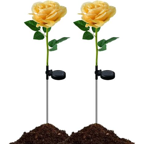Lumières Fleur - Décorations Jardin extérieures solaires (1/5)