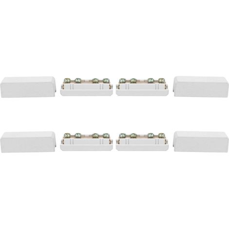 4Pcs 16 Bloc Bornes à Vis Câble de Jonction 16mm2 Borniers à Vis Isolés Connecteur de Câble Électrique pour Fil 2.5mm2 à 16mm2