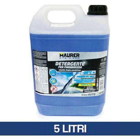 LAVAVETRI DETERGENTE ANTIGELO 250 ML, 1 LITRO, 5 LITRI MAURER (27791V) 5 LITRI (16006) (1/2)