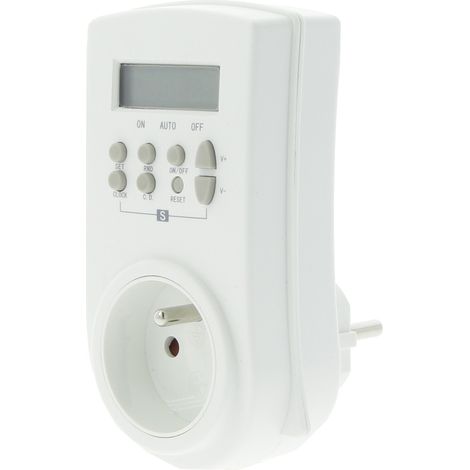 Programmatore Digitale Settimanale 3680w Bianco - Profile