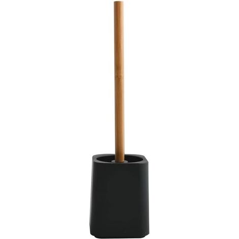 Brosse Wc avec support KAMLA Noir MSV