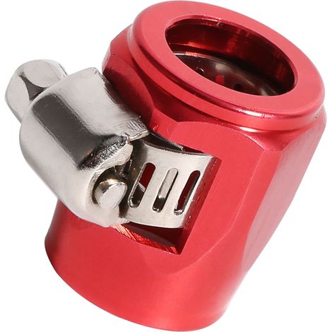 Raccords et colliers de serrage pour conduites de carburant et tuyaux de liquide de refroidissement automobiles AN6 (rouge) (1/5)