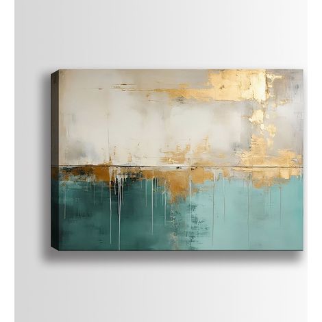 Decorazione artistica da parete con stampa su tela Painting Multicolore (1/3)