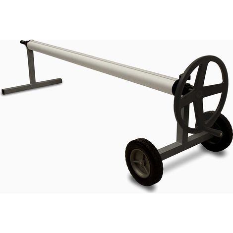 Kokido – Enrouleur de bâche de piscine enterrée – Aluminium 5 tubes 1,50 m – Ouverture maximale 5,70 m – Dimensions bâche 5 x 10 m