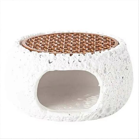 Assiette ronde en imitation pierre pour bougies, base isolante pour cuisine et salle à manger, vaisselle ménagère B (1/5)