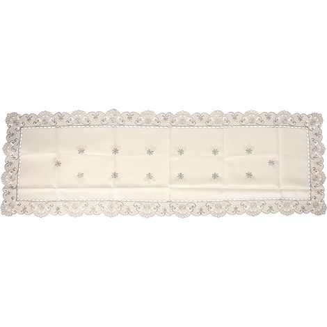 Nappe De Table Et Housse Pour Micro-ondes Design Vintage Européen En Polyester Lavable Usage Quotidien Et Fêtes 1 Pièce (1/5)