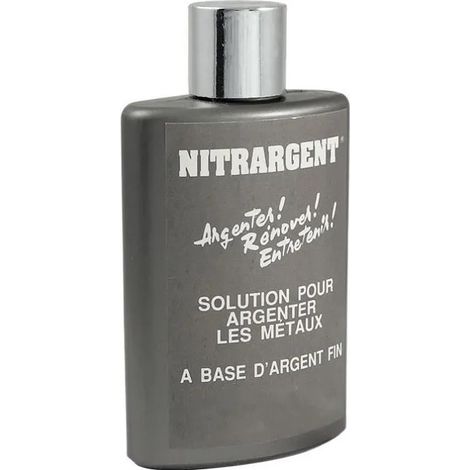 Nitrargent per argentare i metalli flacone da 150 ml