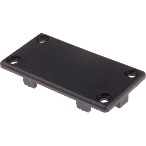 Capuchon Noir, Profilé de 40 x 80 mm ( Prix pour Sachet de 10 ) (1/2)