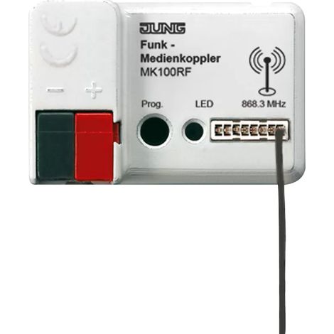 Jung KNX RF Funk-Medienkoppler MK100RF (1/2)