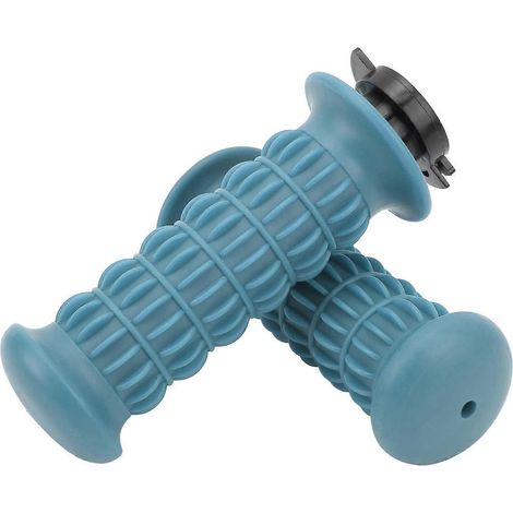 Paar 22 mm Motorradlenker Universal-Gasgriff mit Softgriff, passend für Roller GY6 50cc 80cc 1