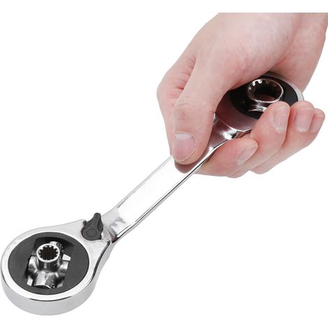 Clés à douille universelles 8 en 1 multifonctions hexagonales avec tête rotative à 360° 614 mm (1/5)